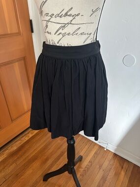 Joie Classic Black Pleated Women's Skirt